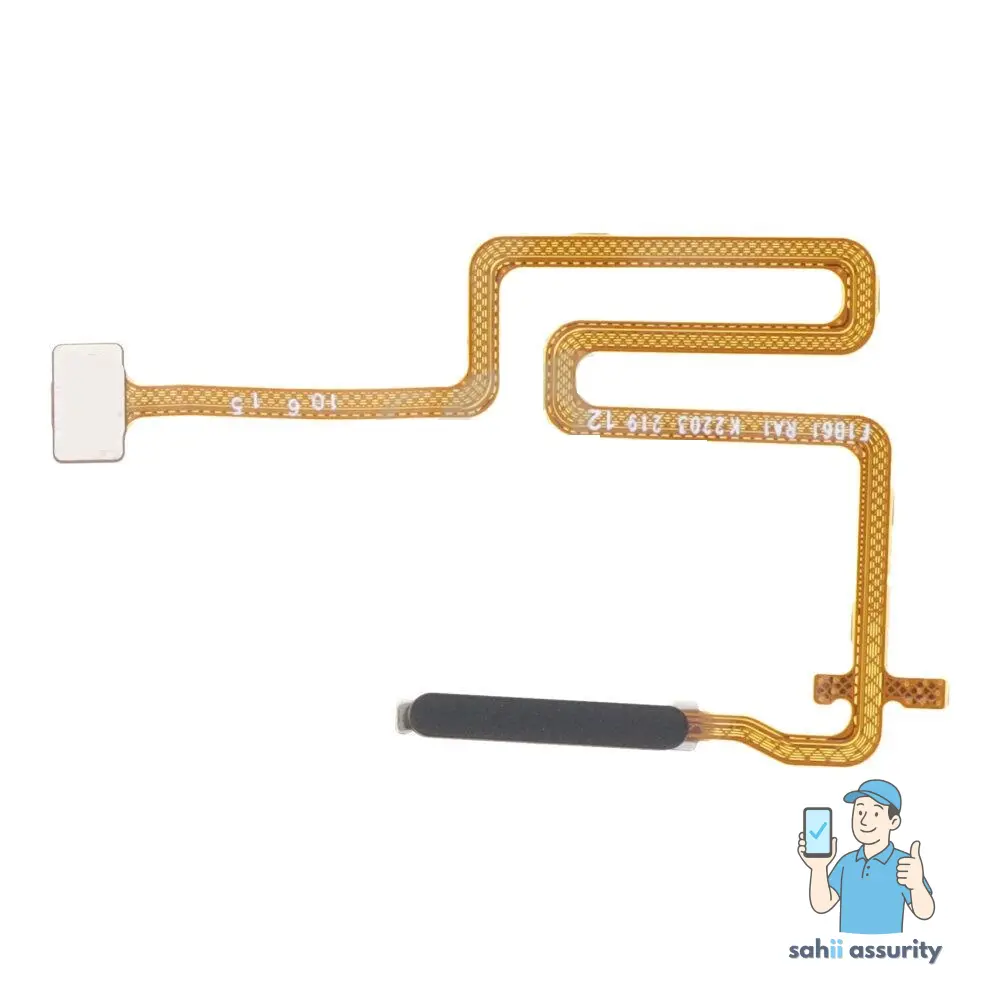Fingerprint Sensor with Flex Cable for Realme 9 Pro Black
